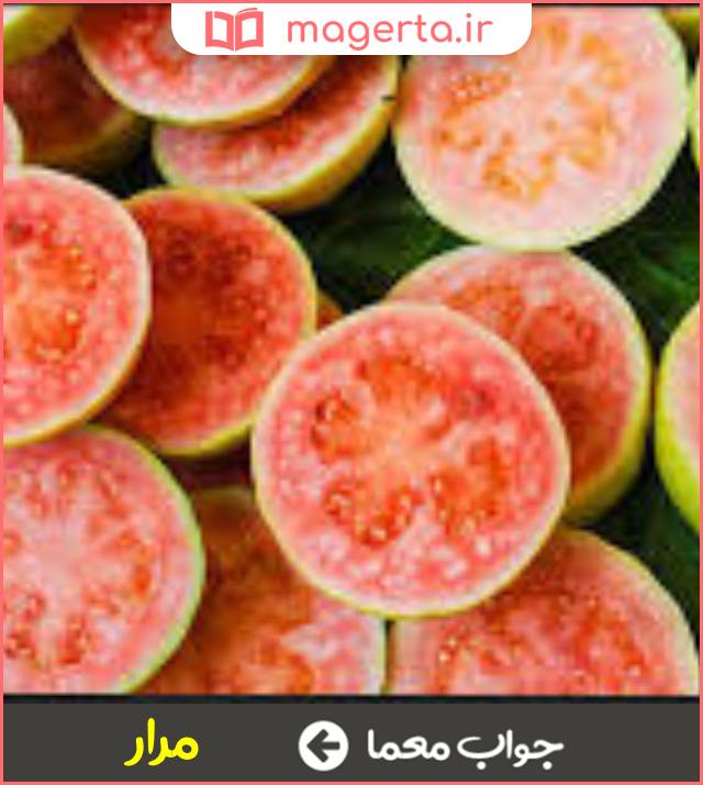 جواب معما به دفعات زیاد در جدول