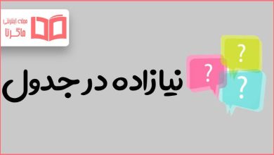 نیازاده در جدول