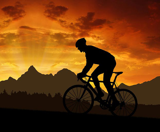 عکس زیبا برای عشق به دوچرخه‌سواری