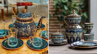 مدل قوری و استکان سنتی