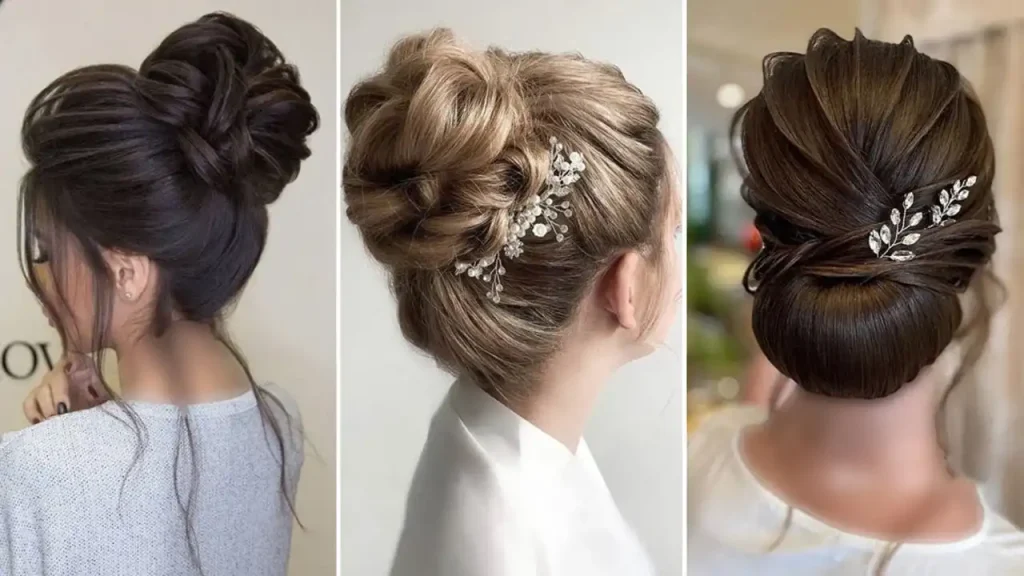 مدل شینیون مو عربی