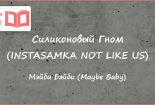 متن و ترجمه آهنگ Силиконовый Гном از Мэйби Бэйби