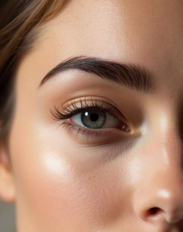 عکس مدل ابرو اسپرت پهن