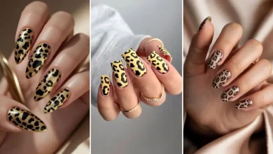 مدل طراحی ناخن پلنگی جدید ترند ۲۰۲۵