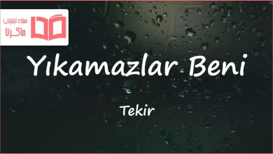 متن و ترجمه آهنگ Yıkamazlar Beni از Tekir
