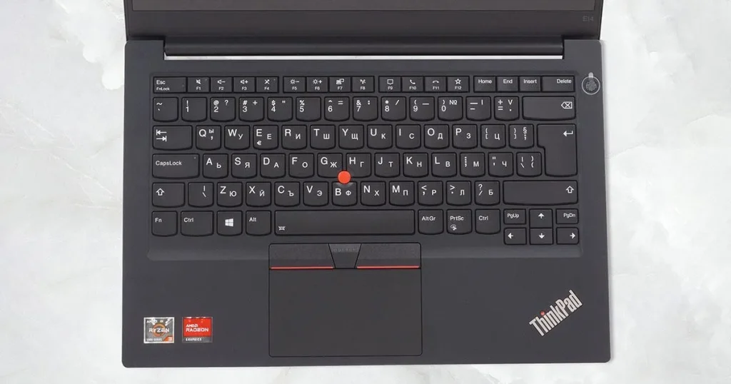 کیبورد و تاچ پد ThinkPad