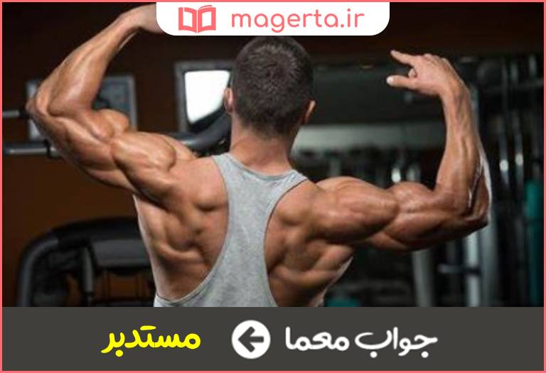 جواب معما پشت کننده در جدول