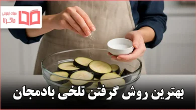 بهترین روش گرفتن تلخی بادمجان