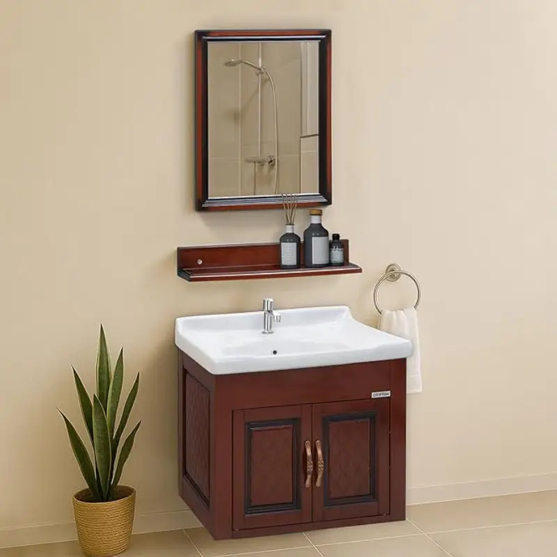 فول ست روشویی کوچک طرح چوب