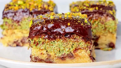 طرز تهیه دسر دبی چاکلت
