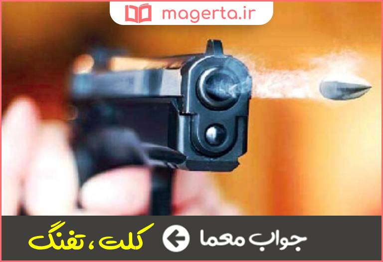 جواب معما وسیله شلیک در جدول