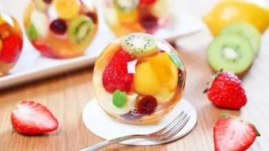 طرز تهیه دسر میوه ای جلید
