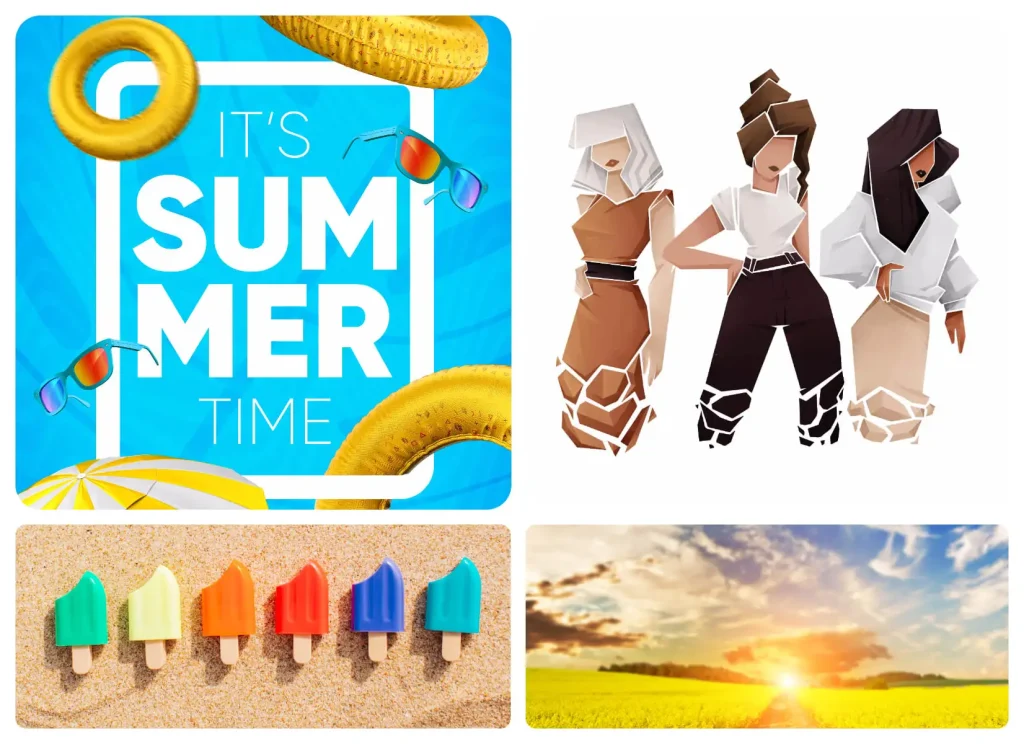 نکات مهم استایل تابستانی: از انتخاب رنگ تا فرم لباس و پارچه