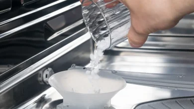 چرا باید در ماشین ظرفشویی نمک بریزیم