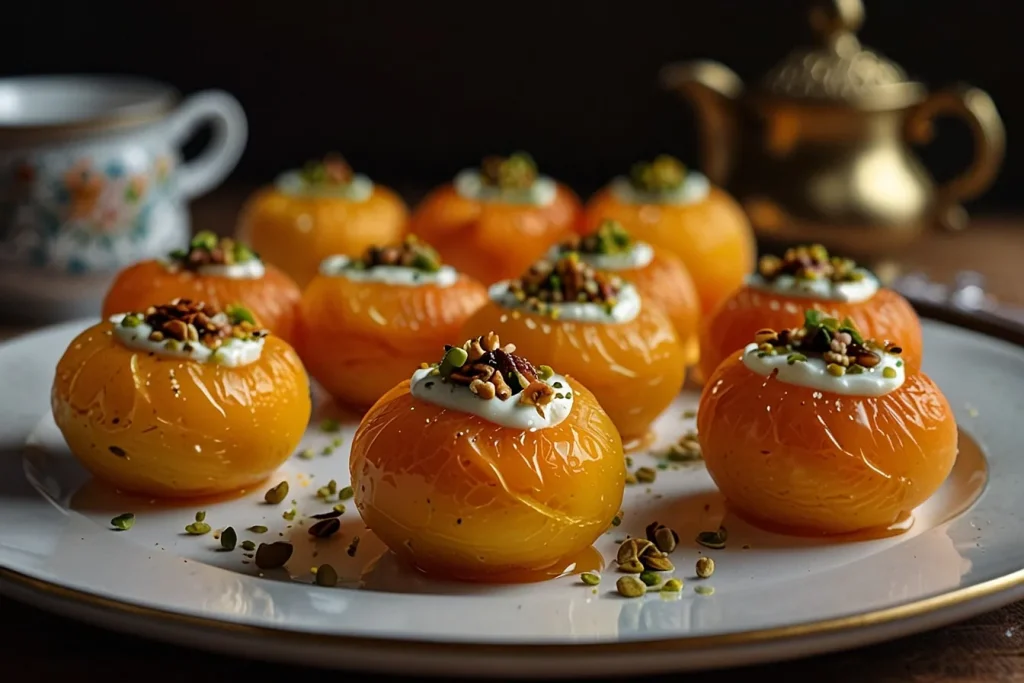 طرز تهیه دسر قیسی زردآلو