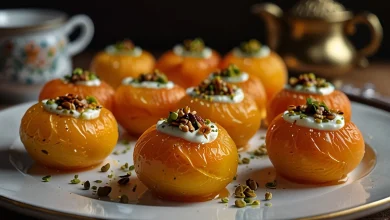 طرز تهیه دسر قیسی زردآلو