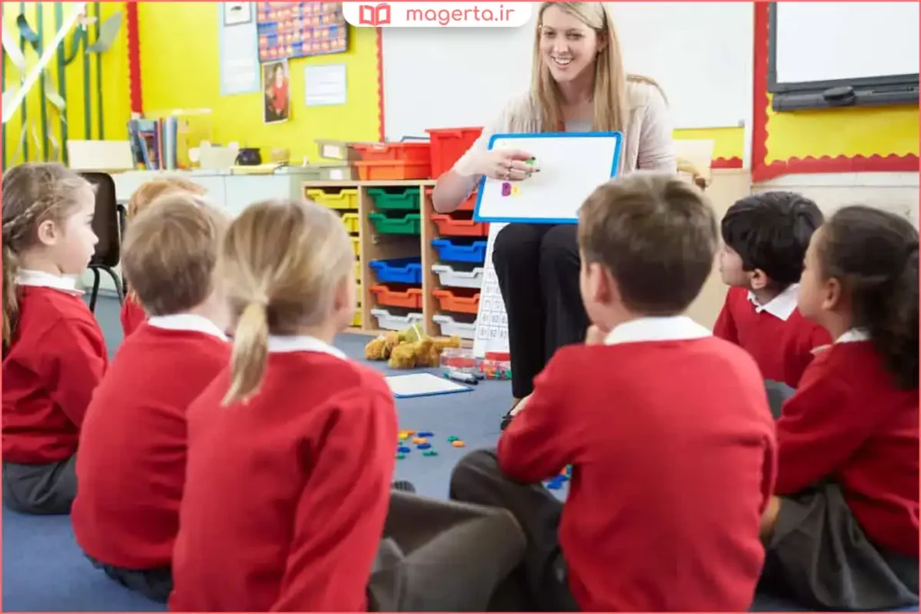 آموزش املا با استفاده از کارت‌های رنگی و بازی آموزشی