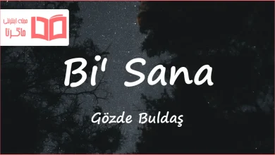 متن و ترجمه آهنگ Bi' Sana از Gözde Buldaş
