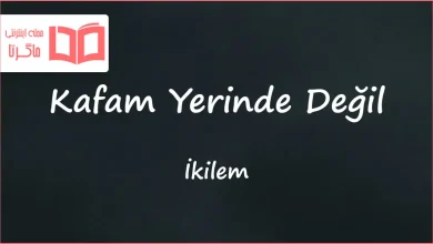 متن و ترجمه آهنگ Kafam Yerinde Değil از İkilem