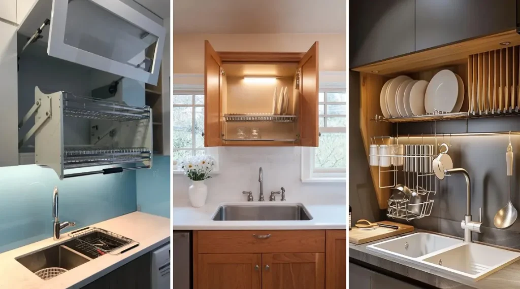 مدل کابینت بالای سینک ظرفشویی