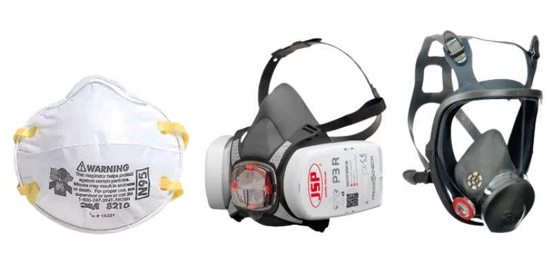 انواع ماسک تنفسی