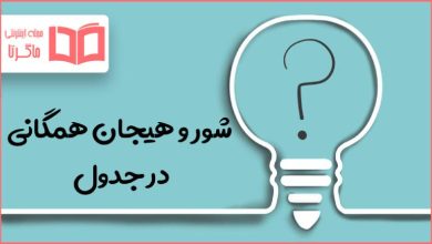 شور و هیجان همگانی در جدول