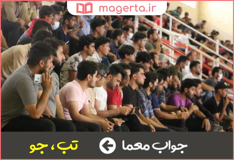 جواب معما شور و هیجان همگانی در جدول