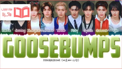 متن و ترجمه آهنگ Goosebumps از ZEROBASEONE