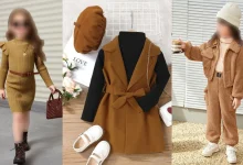 لباس زمستانی دخترانه ۱۰ ساله