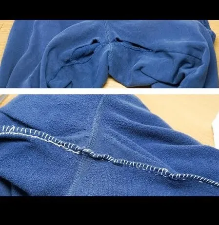 کشیدگی درز داخل شلوار