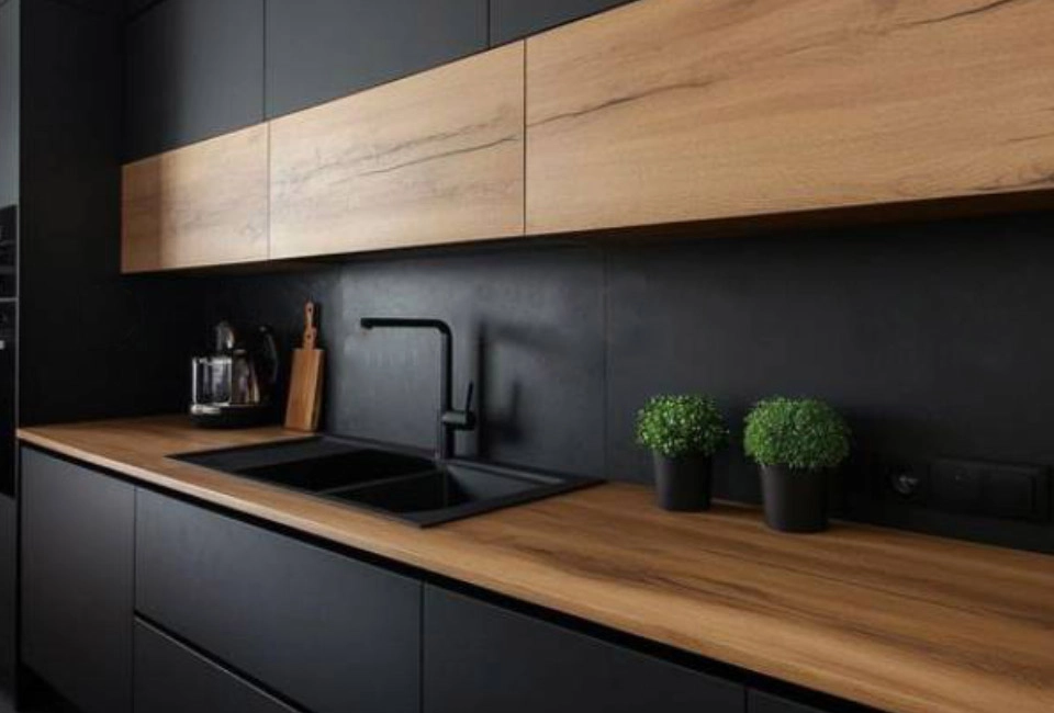 صفحه کابینت چوب (Butcher Block)