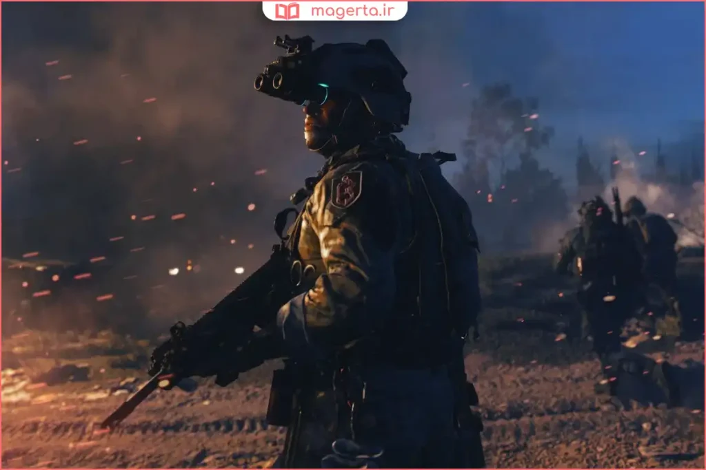 تیم بازیکنان در حال همکاری برای پیروزی در حالت بتل رویال