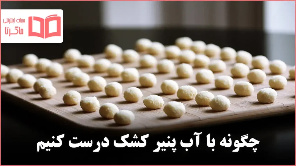 چگونه با آب پنیر کشک درست کنیم