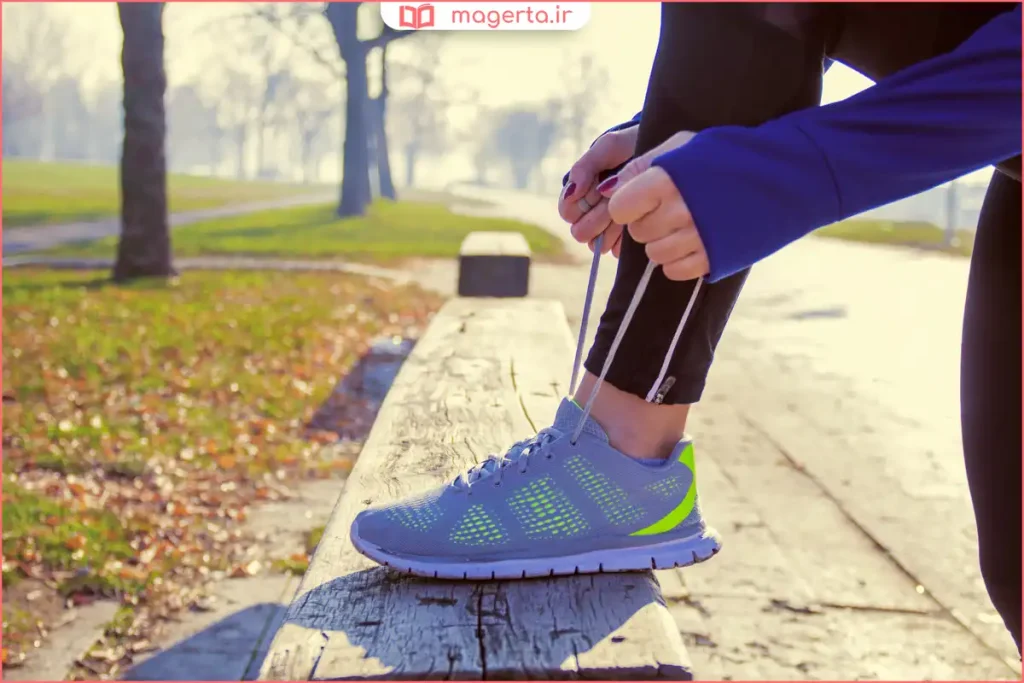 کفش ورزشی با بند بستهشده به سبک جدید برای راحتی و زیبایی بیشتر