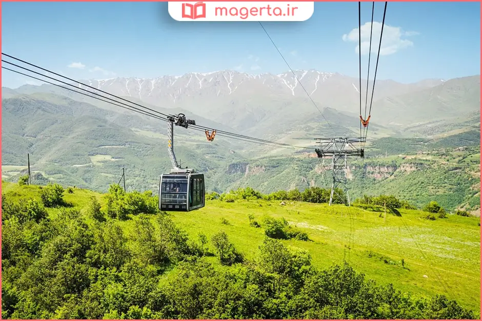 تله‌کابین «بال‌های تاتِو» و مسیر خوش منظره