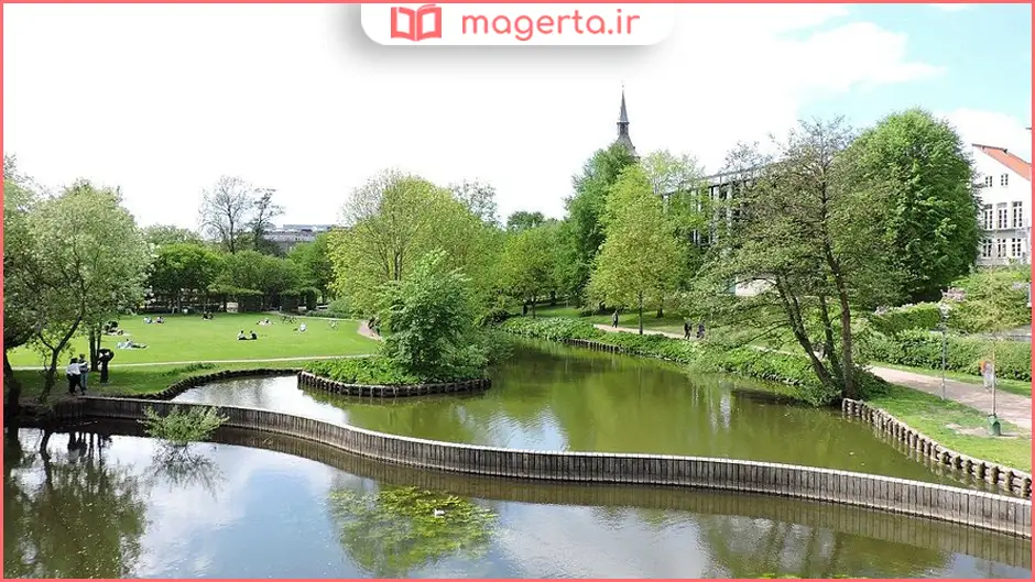 پارک و رود اودنسه و باغهای شهری