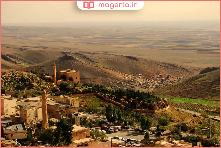 چشم‌انداز دشت‌های میان‌رودان و مسیرهای پلکانی