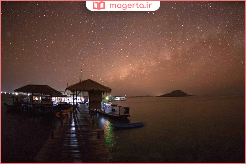 دهانه کاواه پوتیه و دریاچه شیری