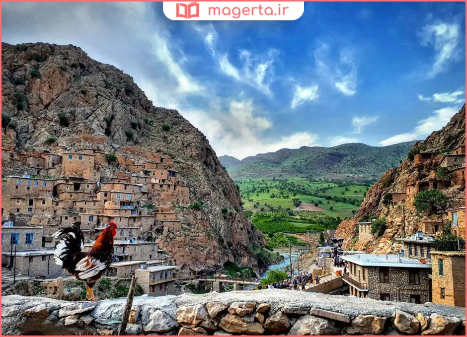 روستای پلکانی پالنگان (مسیر کامیاران)