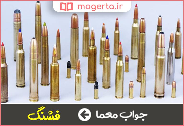 جواب معما نوعی گلوله در جدول