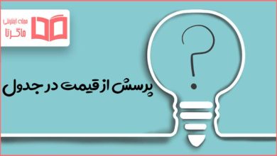 پرسش از قیمت در جدول