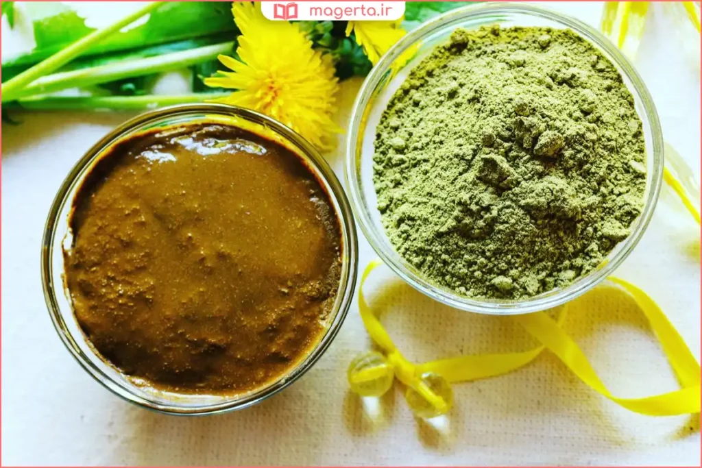 ترکیب حنا و وسمه برای پوشاندن موهای سفید به روش طبیعی