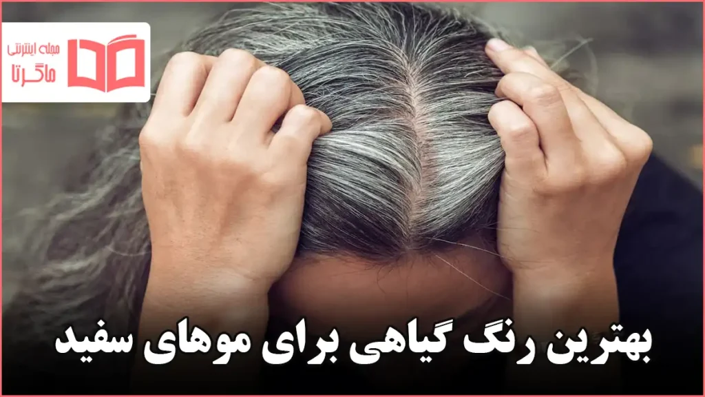 بهترین رنگ گیاهی برای موهای سفید