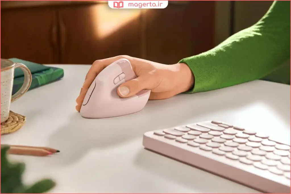 موس ارگونومیک مخصوص کار طولانی روی میز کار اداری