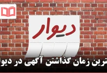 بهترین زمان گذاشتن آگهی در دیوار