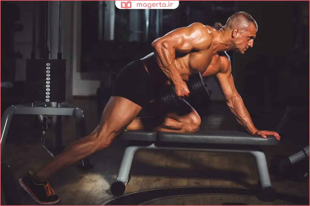 تمرین عصرگاهی در باشگاه برای افزایش حجم و قدرت عضلانی