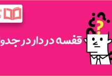 قفسه در دار در جدول