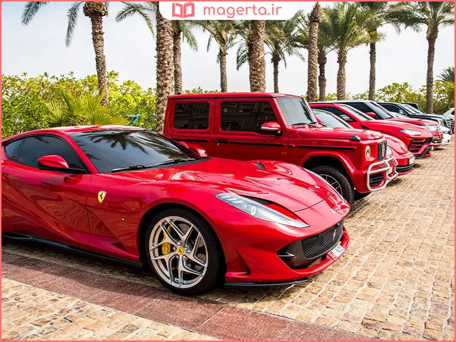 گشت با خودروهای لوکس