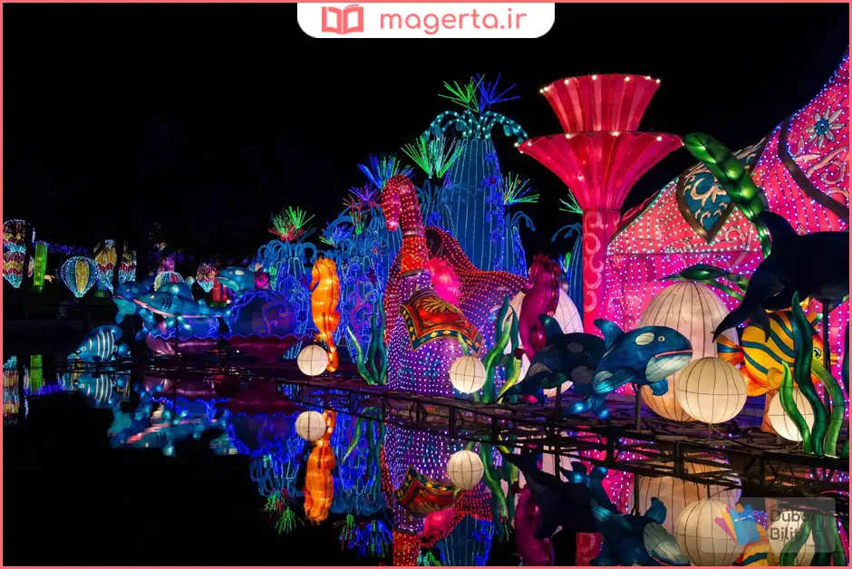 باغ نورانی دبی