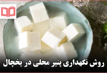 روش نگهداری پنیر محلی در یخچال